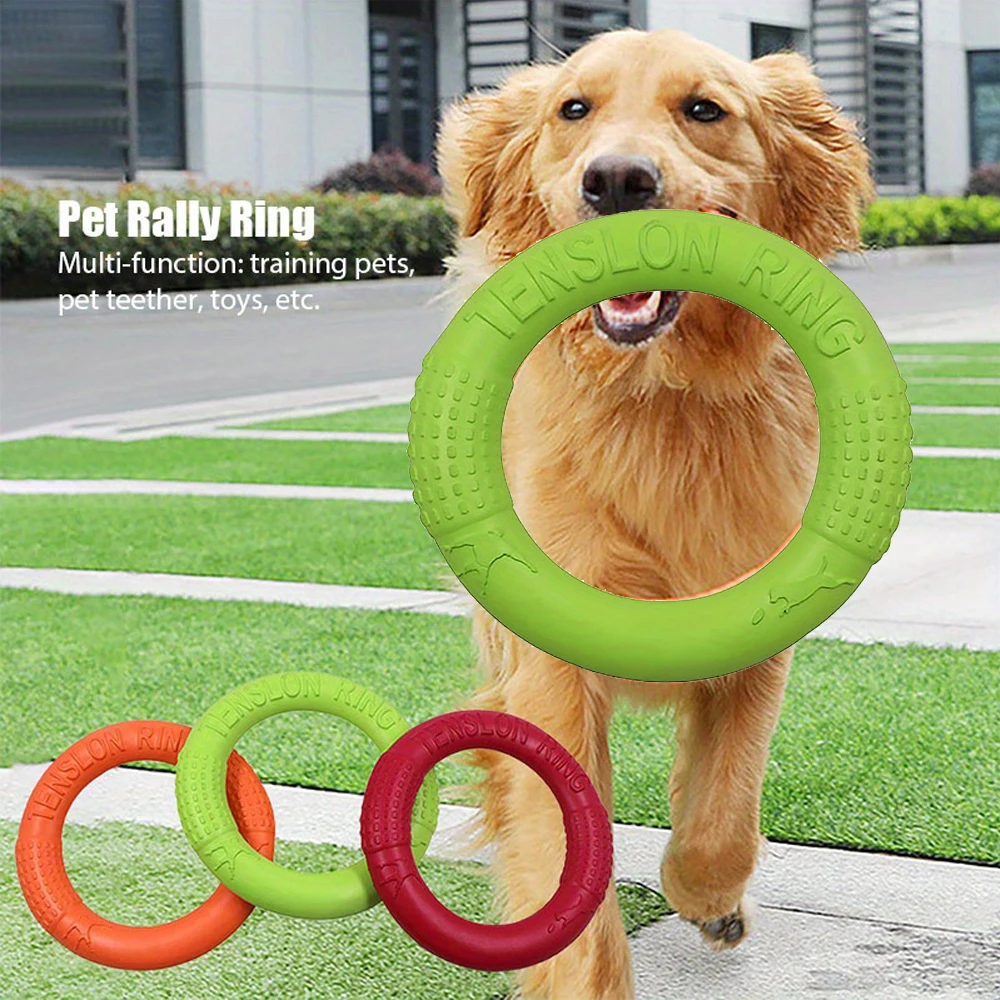 Flying Disc Dog Training Toy - Szkolenia psów zabawki sportowe na świeżym