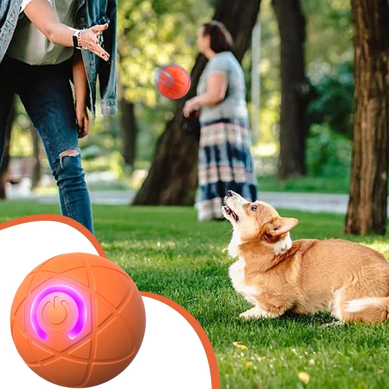 Automatic Moving Dog Ball - Inteligentne interaktywne zabawki dla psów dla