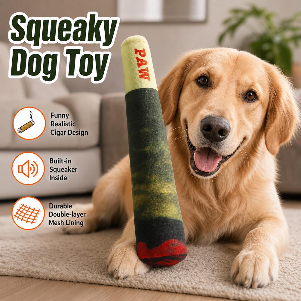 Indestructible Dog Chew Toy - Interaktywna zabawka dla szczeniąt z dźwiękiem,