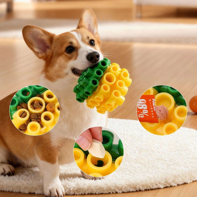 Zabawka dla psa w kształcie kw – Rubber Treat Dispensing Dog Toy recenzja i cena