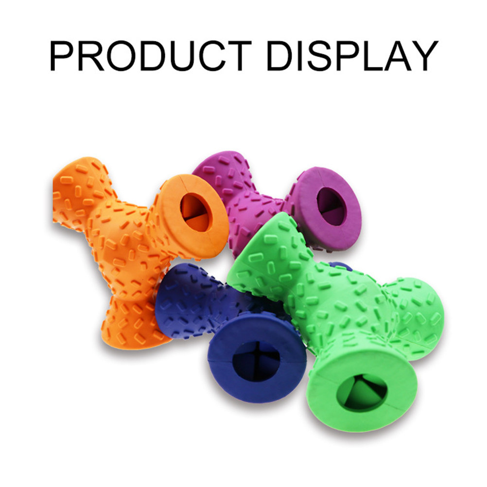 1 szt. Gumowy trójkątny dozown – Rubber Treat Dispensing Dog Toy recenzja i cena