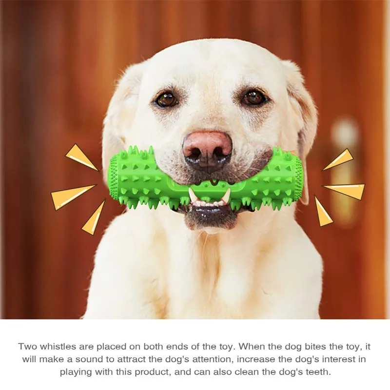 Pištłająca zabawka do żucia dl – Rubber Treat Dispensing Dog Toy recenzja i cena