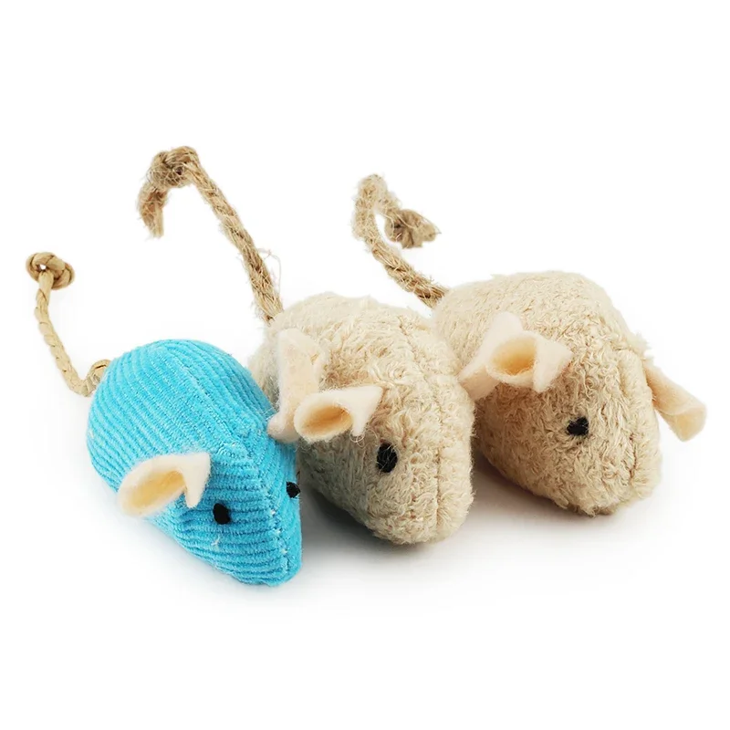 5-200szt Zabawka dla zwierząt  – Catnip Interactive Plush Mouse recenzja i cena