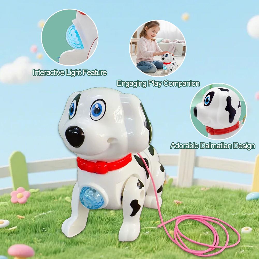 Elektryczny chodzący robot-pie – Suction Cup Dog Tug Toy recenzja i cena
