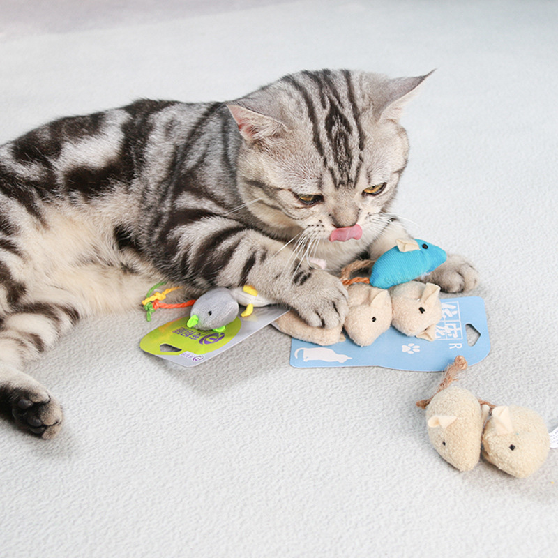 Zabawka dla kota, pluszowa mys – Catnip Interactive Plush Mouse recenzja i cena