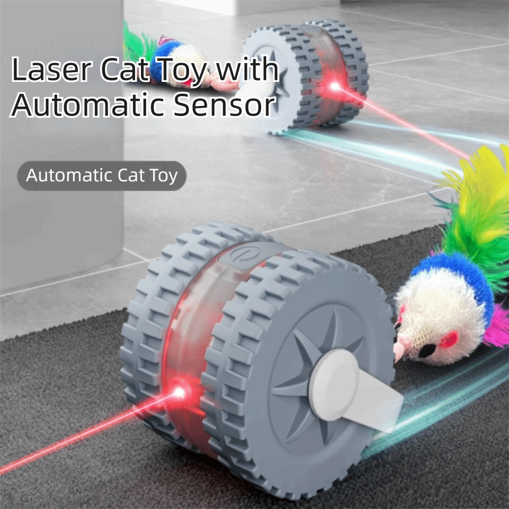 Zabawka dla kota z laserem na  – Laser Pointer Cat Toy Automatic recenzja i cena