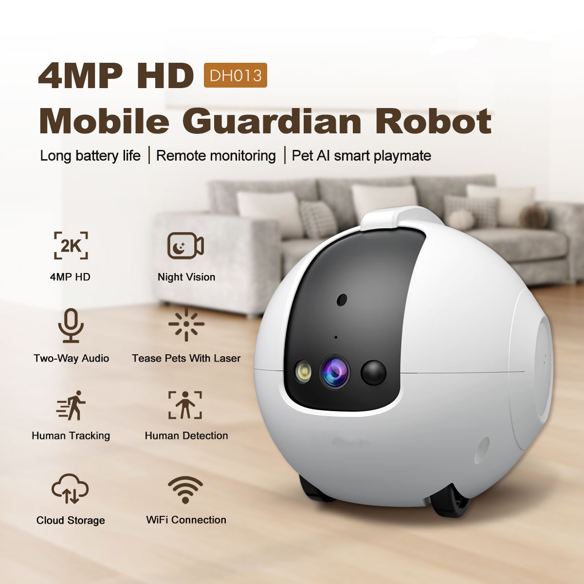 Robot z kamerą do obserwacji z – Dog Toys recenzja i cena
