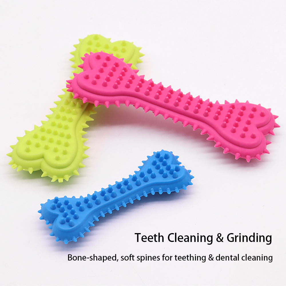 Zabawki dla zwierząt w kształc – Teeth Cleaning Dog Chew Bone recenzja i cena